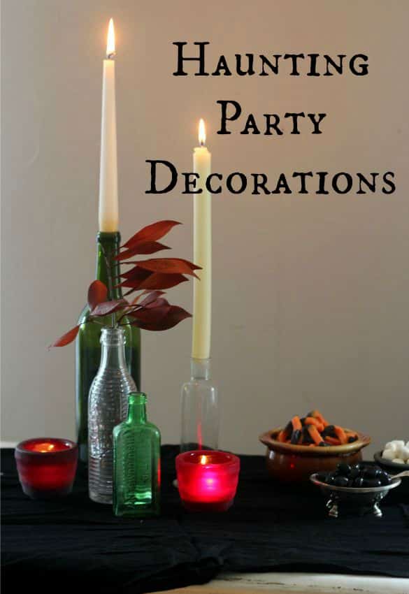 Haunted Halloween Party Ghostly Decorations on a Budget Pretty Providence